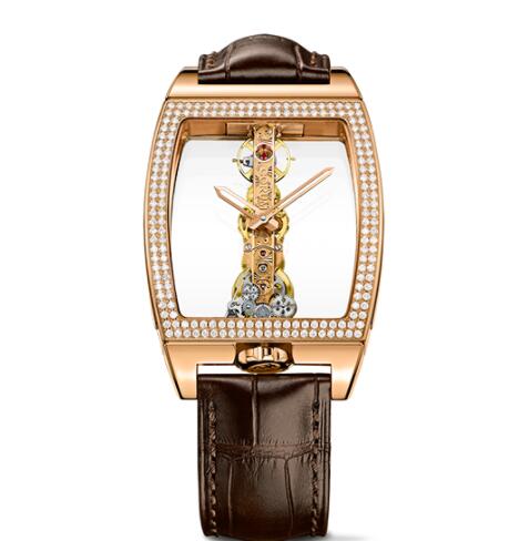 Review Replica Corum Golden Bridge Classic Rose Gold Diamonds Watch B113/01045 - 113.161.85/0002 0000 - Click Image to Close